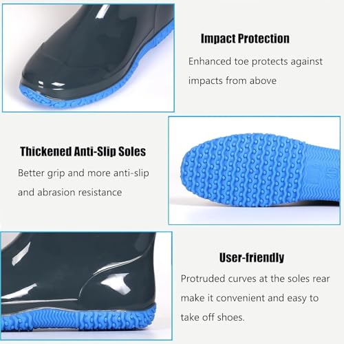 Botas de vadeo impermeables que evitan resbalones en el río 7