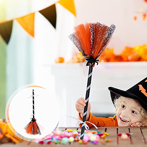 FARUTA 1 peça vassoura de bruxa de Halloween, vassoura de Halloween criativa brinquedo de vassoura d