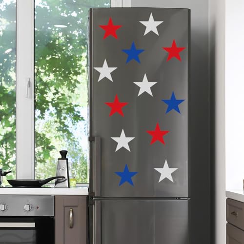 Imanes decorativos patrióticos para refrigerador 30 pcs miniatura 7