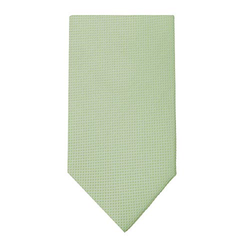 Jacob Alexander Men s Woven Subtle Mini Squares Regular Length Neck Tie - Sage Green