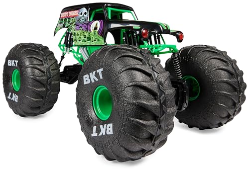 Monster Jam Monster Truck Tout Terrain Radiocommandé Mega Grave Digger Officiel Plus De 60 Cm De Haut Échelle 1:6 Jouets Pour Garçons Et Filles À Partir De - vue 8