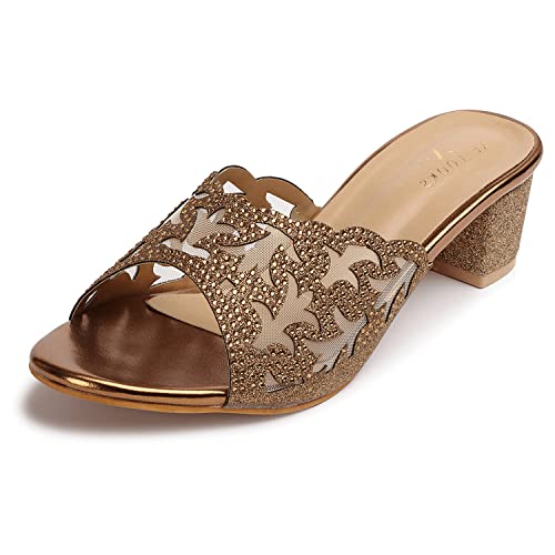 Image of XE Looks Comfortable & Trendy Block heel sandal for Women