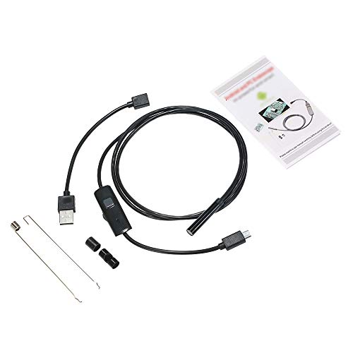 DECDEAL 7 MM 6 LED Lente Endoscópio IP67 À Prova D 'Água Inspeção Endoscópio Tubo de Cobra Fio Câme