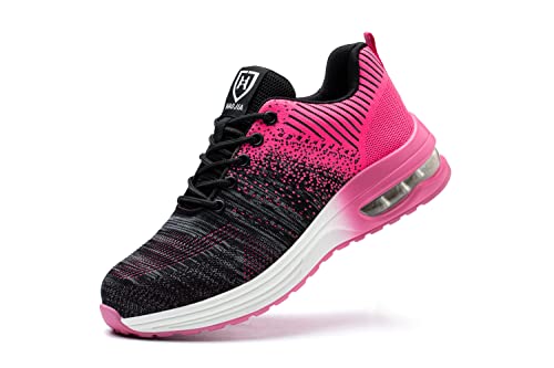 Chaussures D'assurance Travail de Tête en Acier Camouflage Chaussures de Sécurité Anti-fracas et Anti-coup de Chantier Chaussures de Sécurité Respirantes ,Résistantes à l'usure et Antidérapantes