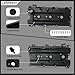 LEMASSON Pair Left Right Engine Valve Covers Compatible with 2005-2019 Nissan Frontier 2005-2015 Xterra 2005-2012 Pathfinder 2012-2019 NV1500 NV2500 NV3500 4.0L Replace 13264-EA200 13264-EA210