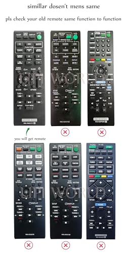Image of LipiWorld RM-AMU171 AV System (CMT-BT60 CMT-BT60B CMT-BT80W CMT-BT80WB CMT-SBT100 CMT-SBT100B CMT-SBT300W CMT-SBT300WB HCD-SBT100 HCD-SBT300W HCD-SBT300WB) Remote Control Compatible for Sony