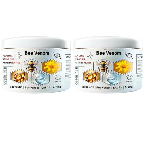 TODAHOF Bee Venom Skin Treatment Cream for Face and Body, Bee Venom Cream for Skin Repairing - All skin Types (1)
