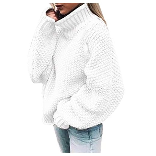 Zilosconcy Felpa Sudaderas Mujer Invierno Rebajas Cuello Alto Jersey Cálido Suéter Talla Grande Manga Larga Chaqueta con Capucha Vintage Abrigos con Bolsillo