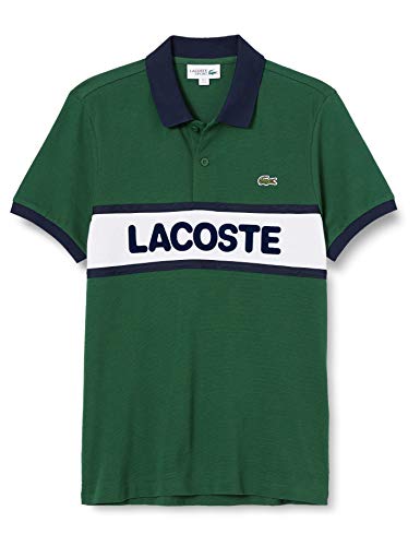 Preisvergleich Produktbild Lacoste Herren YH1532 Polohemd, Grün / Marineweiß, S
