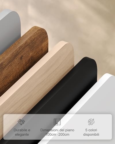 JUMMICO Scrivania Regolabile in Altezza, Scrivania Regolabile Elettrica con Smart Panel da caricatore USB, Scrivania in Piedi con Funzioni di Memoria, Standing Desk 160 x 70 cm, Bianco - 10