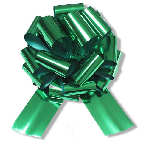 Image of 14 Inch Big Green Bow,1Pcs Big Bow for Present,Big Gift Bow for Appliances,Bikes,Table Decorations and Party Events (Green)