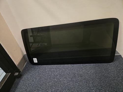 Passenger Right Side Rear Quarter Glass Quarter Window Compatible with Jeep Wrangler 2 Door Utility 2007-2010 Models