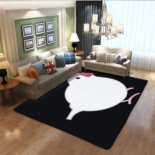 1�C�̃V���u���`���E ������ �A�j�� �J�[�y�b�g �O�~ �Ɍ� ���O ���O�}�b�g floor mat �􂦂� ���ی� �ݒu�ȒP �h�_�j �R�� �h�L ���� ����~�ߕt ���g�[�Ή� 150×200cm