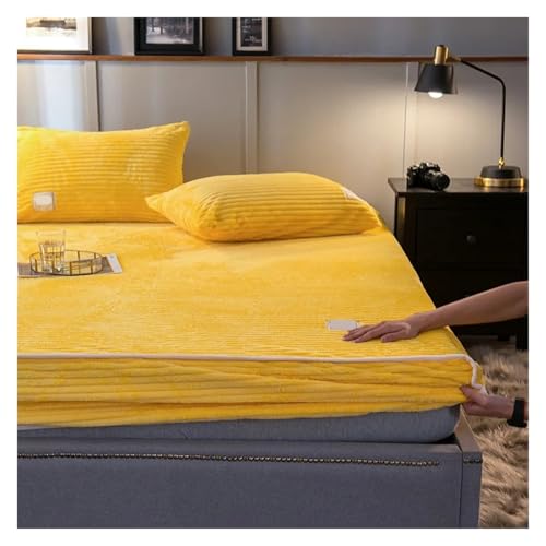 Drap-Housse en Velours Doux pour des Nuits Cosy et Chaleureuses