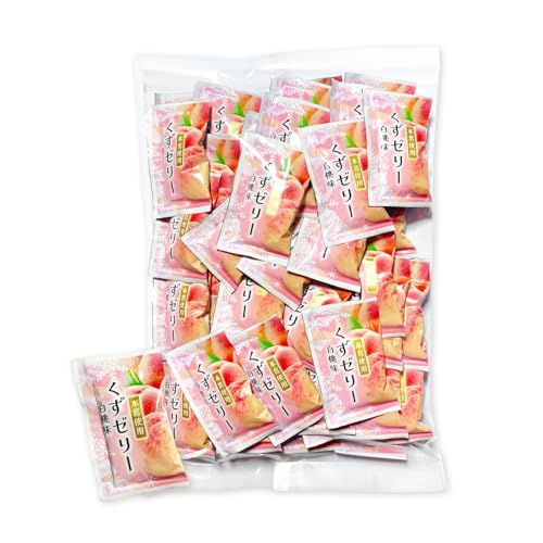 個包装 くずゼリー 白桃味 800g ゼリー 桃味 詰め合わせ 一口サイズおやつ くず粉