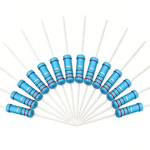 Luftschloss 10 resistencias fijas de película metálica de 270 ohmios, 3 W (3 W) ± 1% de tolerancia (270 Ω 270 R 270 ohmios)