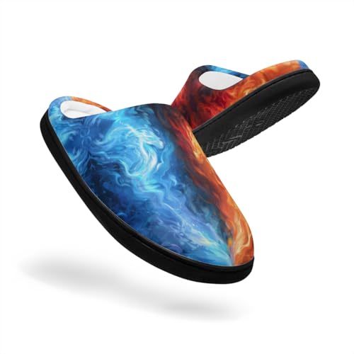 Chaussons d'hiver Flammess avec semelle antidérapante taille S