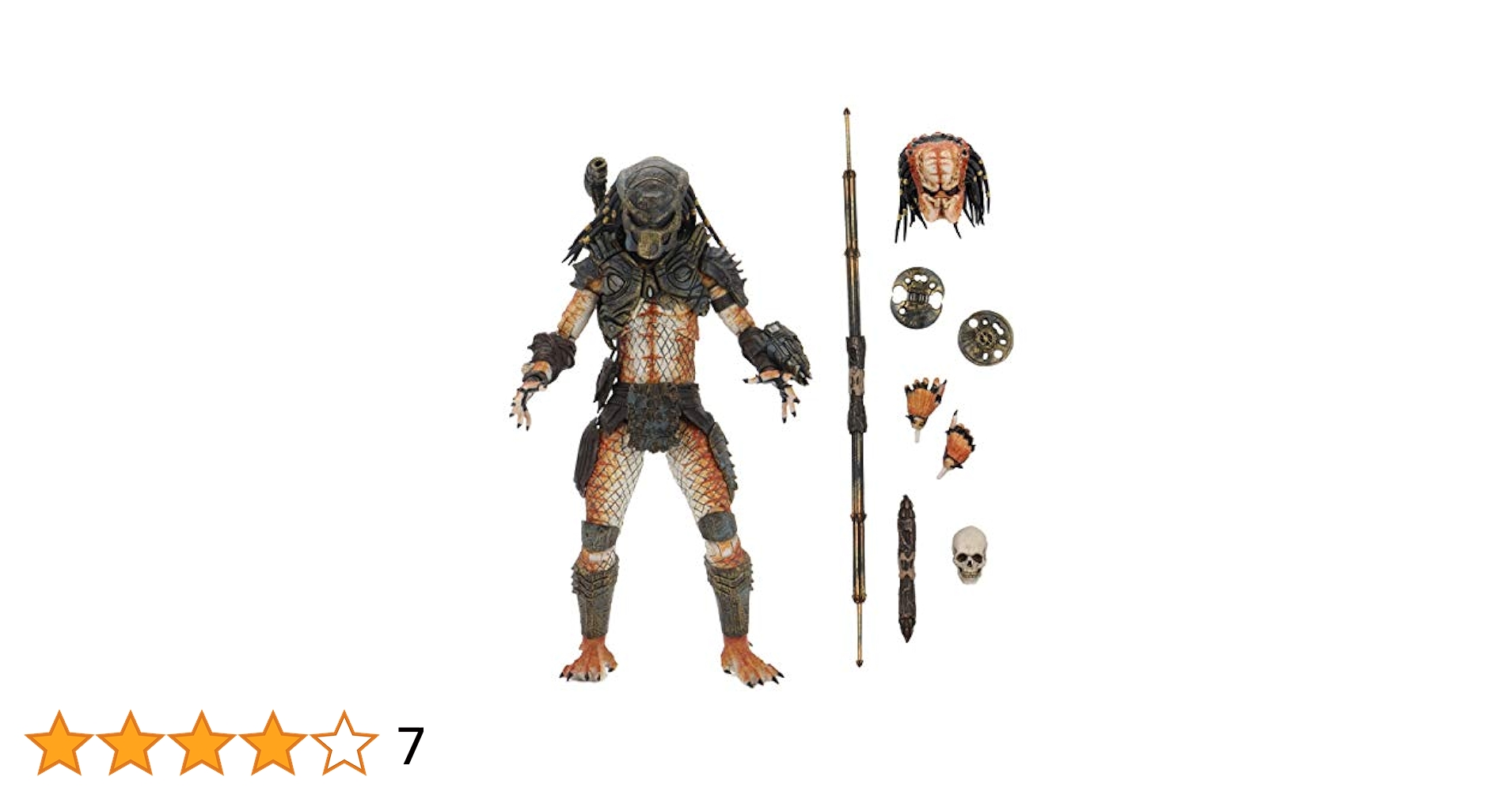 ネカ プレデター2 7インチアクションフィギュア アルティメット ストーカー Amazon.co.jp: ネカ プレデター 7インチ アルティメット
