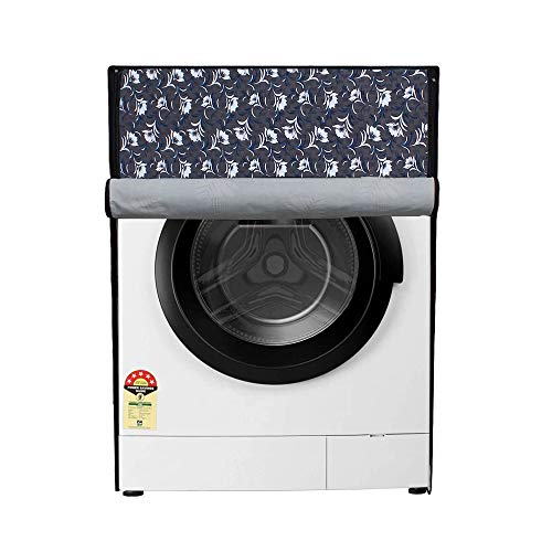 Image of Star Weaves Washing Machine Cover for IFB 8 Kg 5 Star Fully-Automatic Front Load Washing Machine Senator Plus SX - Waterproof & Dustproof Cover - FLCKUM05