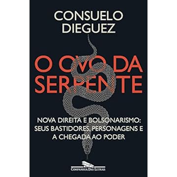 Capa do livro O ovo da serpente: Nova direita e bolsonarismo: seus bastidores, personagens e a chegada ao poder