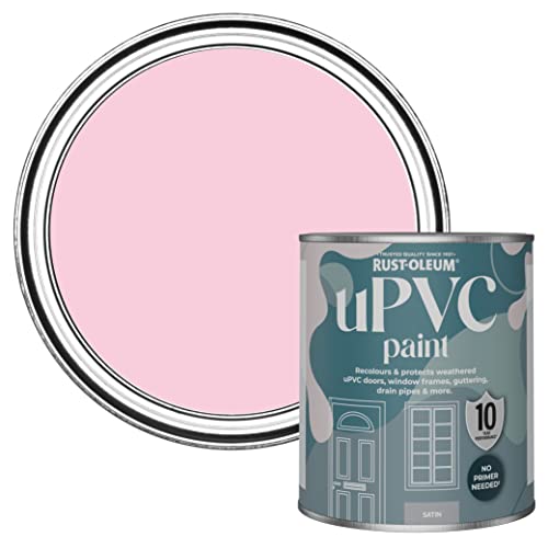 Rust-Oleum Pink uPVC Door and Window Paint In Satin Finish - My Husband Said No 750ml