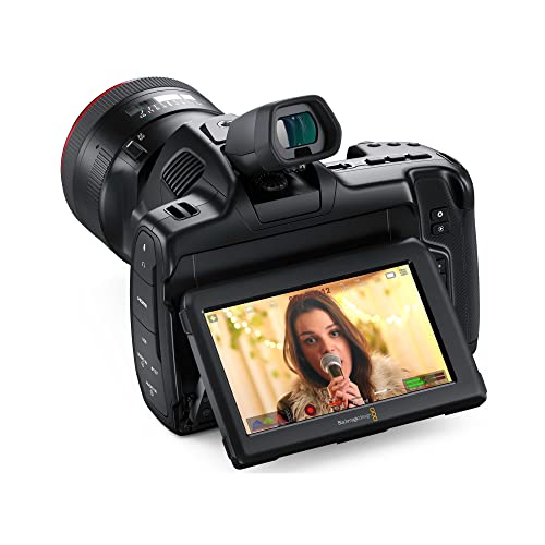 Blackmagic Design Pocket Cinema Camera 6K (Canon Ef) With 64Gb Pro Sd Memory Card, Two Lp-E6 Battery And Charger And Accessory Bundle (6 Items) #TOP5