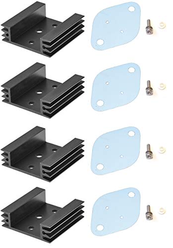 Isolateur dissipateur thermique de précision 45mm pour transistor