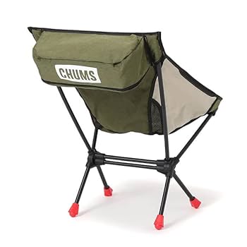 チャムス コンパクトチェア ロー カーキ／ベージュ 2個 新品未