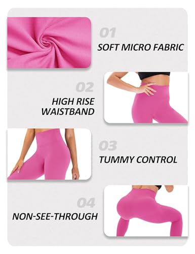 Image of ZOOSIXX High Waisted Leggings for Women Tummy Control Soft Workout Lounge Gym Pants