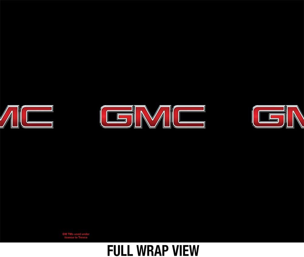 Gmc OFFICIAL Truck Logo 24 oz Insulated Canteen Water Bottle, Leak Resistant, Vacuum Insulated Stainless Steel with Loop Cap