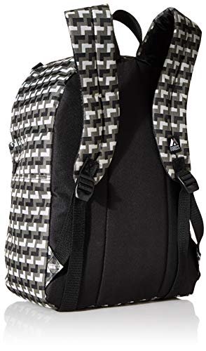 Everest Classic Pattern Backpack, Gray, One Size3