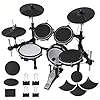 Drum Mute Pads Set 14Pcs Silencer Rubber Foam Pad Drum Practice Pad Cymbal Mute Kit for Quiet Drumming Sound Dampening Home Use #2