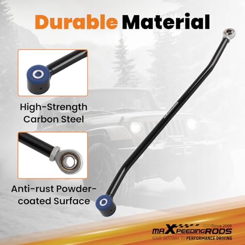 maXpeedingrods Adjustable 4-6.5" Front Track Bar for Jeep Cherokee XJ 84-01 by maXpeedingrods - Used condition - Image 2