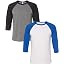 Gry/ Chr Blk Trb + White/ Tr Royal
