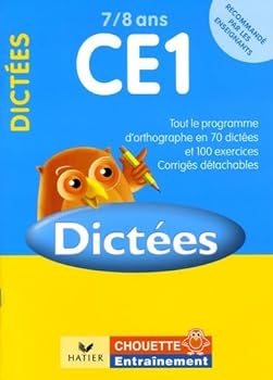 Paperback Dictees Ce1 7-8 Ans [French] Book