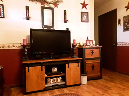 Rustic Pine TV Stand