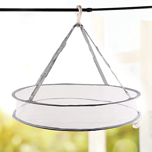 Cremalheira De Secagem Dobrável, 2 Pces Malha Cesta De Lavanderia Suéter Secador Rack Cesta De Espec