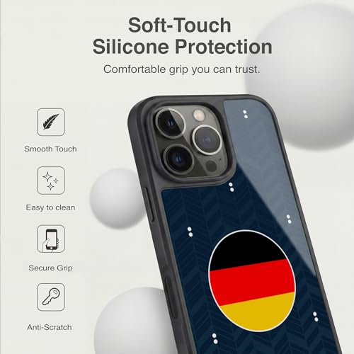 Coque renforcée iPhone 16 Pro Max foot Allemagne - 5