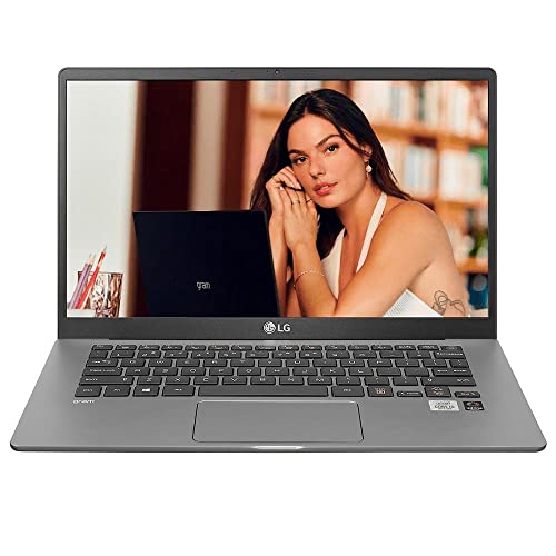 Notebook LG gram, 999g, Intel Core i5-1035G7, 8GB DDR4, SSD 256GB, Windows 10 Home, IPS FHD 14', Titânio, 14Z90N-V.BR51P1
