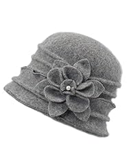 Ruffle Bucket Hat: Gray