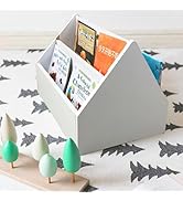 KUHEITAER Kids Bookshelf, Removable Shelf With Toy Storage Organizer for Children's Rooms, Montes...