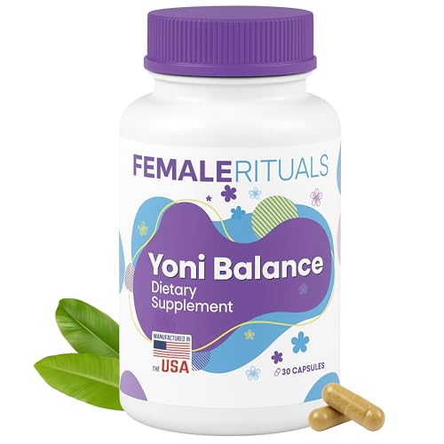 Yoni Balance Vaginal Pills – 30 Count | Natural Vaginal Rejuvenation & Moisturizer for Dryness | Kacip Fatimah Formula – No Gel or Cream Required