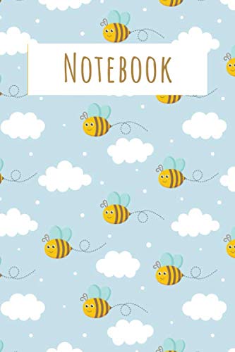 Bee Notebook: Blank Lined Journal To Write In - 120 pages - 6" x 9"