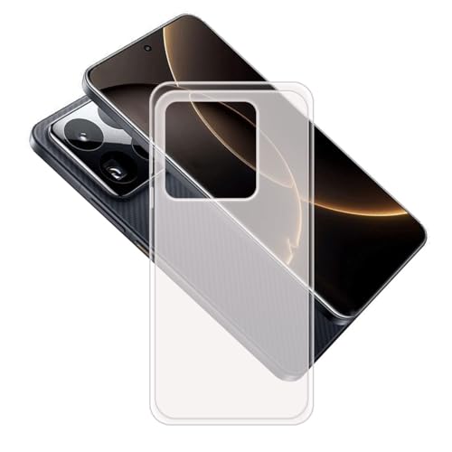 FZZSZS 適用する Xiaomi 15S Pro 用のカバー 、ソフトシリコーンTPUソフトケースバンパーシェルプレミアム保護ケース半透明カバー 用の 適用する Xiaomi 15S Pro (6.73")