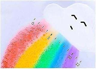 ZTOONE Rainbow Bath Bombs, Float on Water&Release Vivid Rainbow Color, Moisturize Dry Skin,Good for Bubble & Spa Bath(1-Pack)
