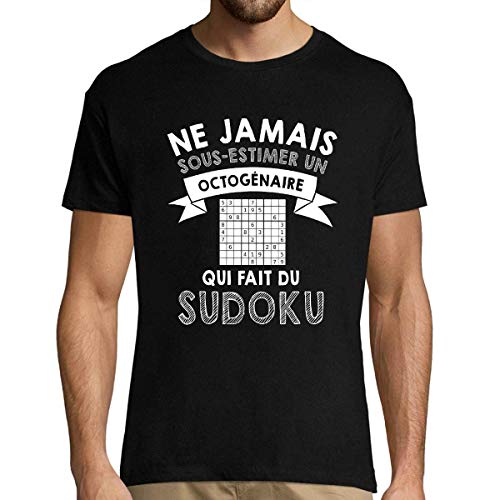 T-Shirt ne jamais sous-estimer un octogénaire pour club de sport