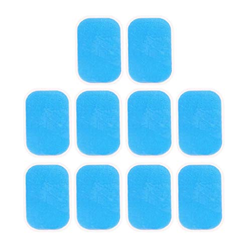 gazechimp 10PCS 5 PACK Hydrogel Gel Abdominal Adesivos ABS Abdominal Sticker Pad