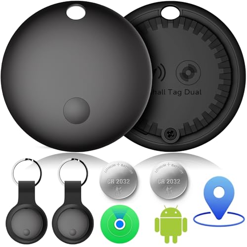 【Smart Tracker per iOS & Android】Scopri il più moderno air Tracker in 2 serie che unisce la più avanzata tecnologia di localizzazione con compatibilità universale! Utilizza il tracker senza problemi su dispositivi iOS e Android tramite le app iOS Find My e Google Find Hub. Gli eleganti tracker in nero profondo realizzati in materiale ABS di alta qualità sono estremamente compatti e discreti da montare sul portachiavi, tasca o zaino con soli 29x29x9 mm. Il nostro sito web.