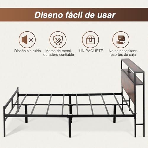 Base de Cama Queen Size 6 Imagen adicional