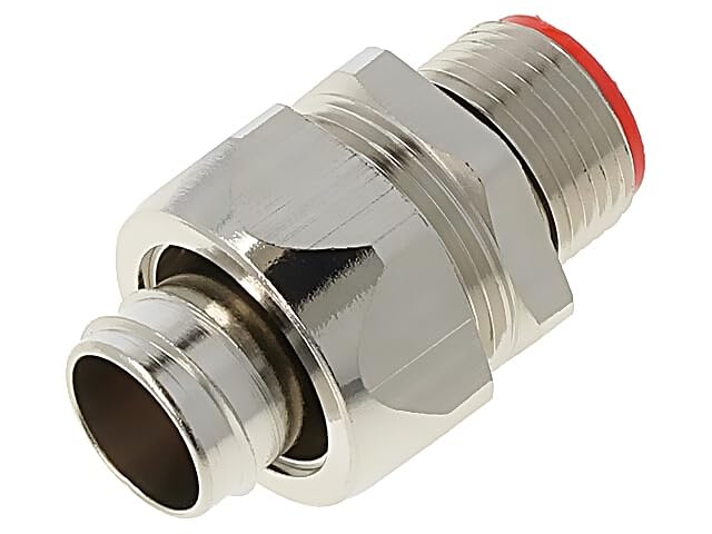 Connecteur de bord droit 812.020.7 pour fixer une gaine sur filetage métrique extérieur